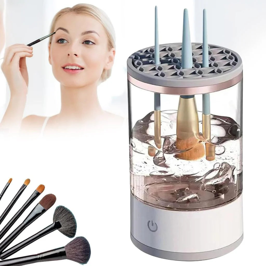 Limpiador automático para Brochas de Maquillaje 🖌️✨
