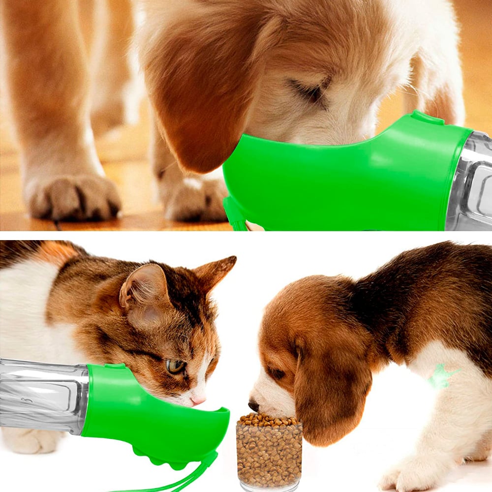 BOTELLA MULTIFUNCIONAL PARA MASCOTAS 🐾