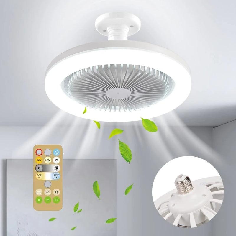 VENTILADOR CON LUZ LED INTEGRADA 🌬️💡